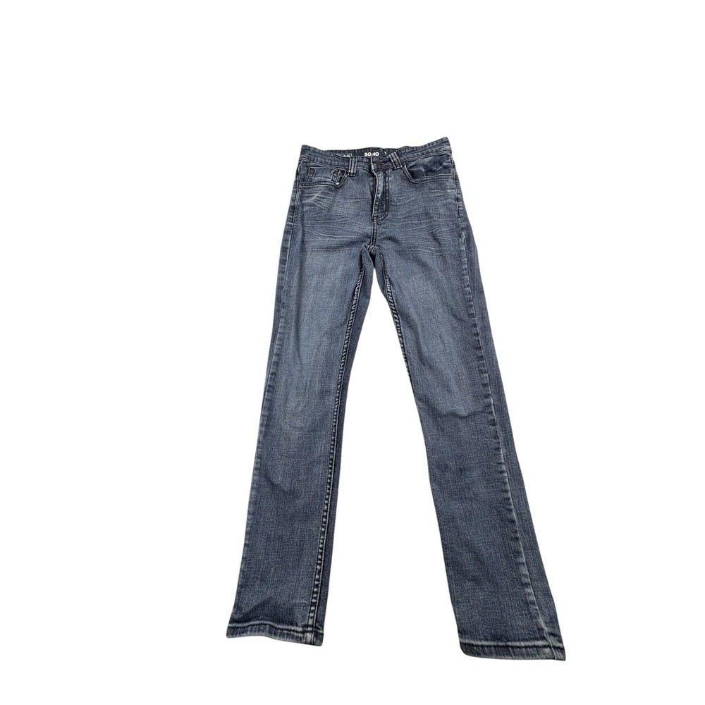 Sonoma Slim Straight Jeans Mens 29x30 Medium Wash Stretch Denim Pants